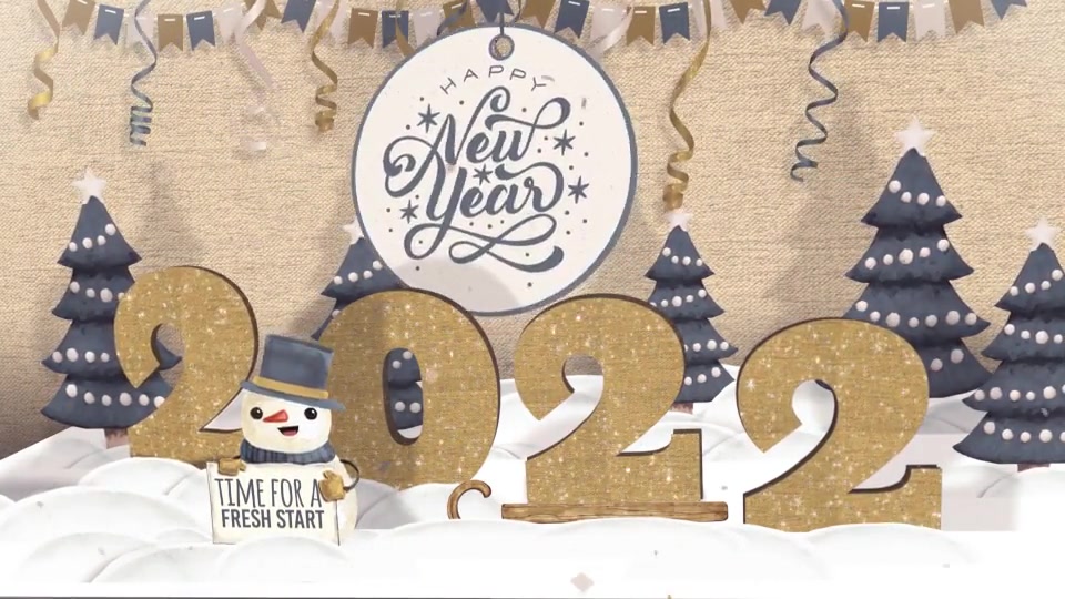 New Year Pop Up Card Videohive 34936868 After Effects Image 3