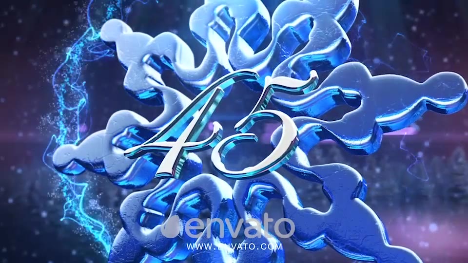 New Year Snowflake Countdown 2019 Videohive 6415067 After Effects Image 3