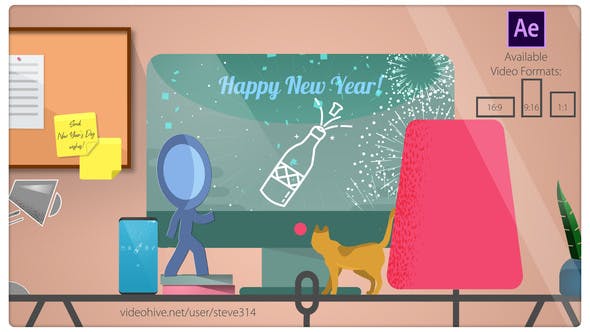New Year - Videohive Download 25103502