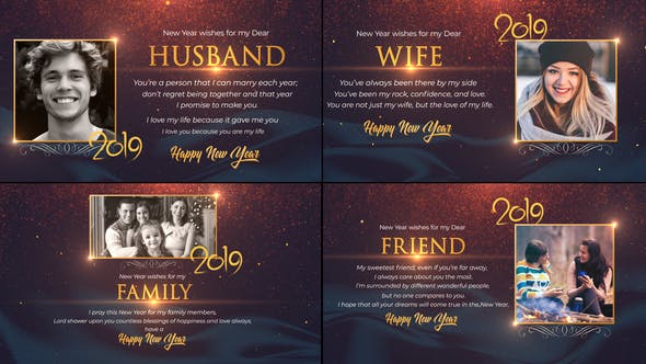 New Year wishes for Loved Ones - Download Videohive 23074208