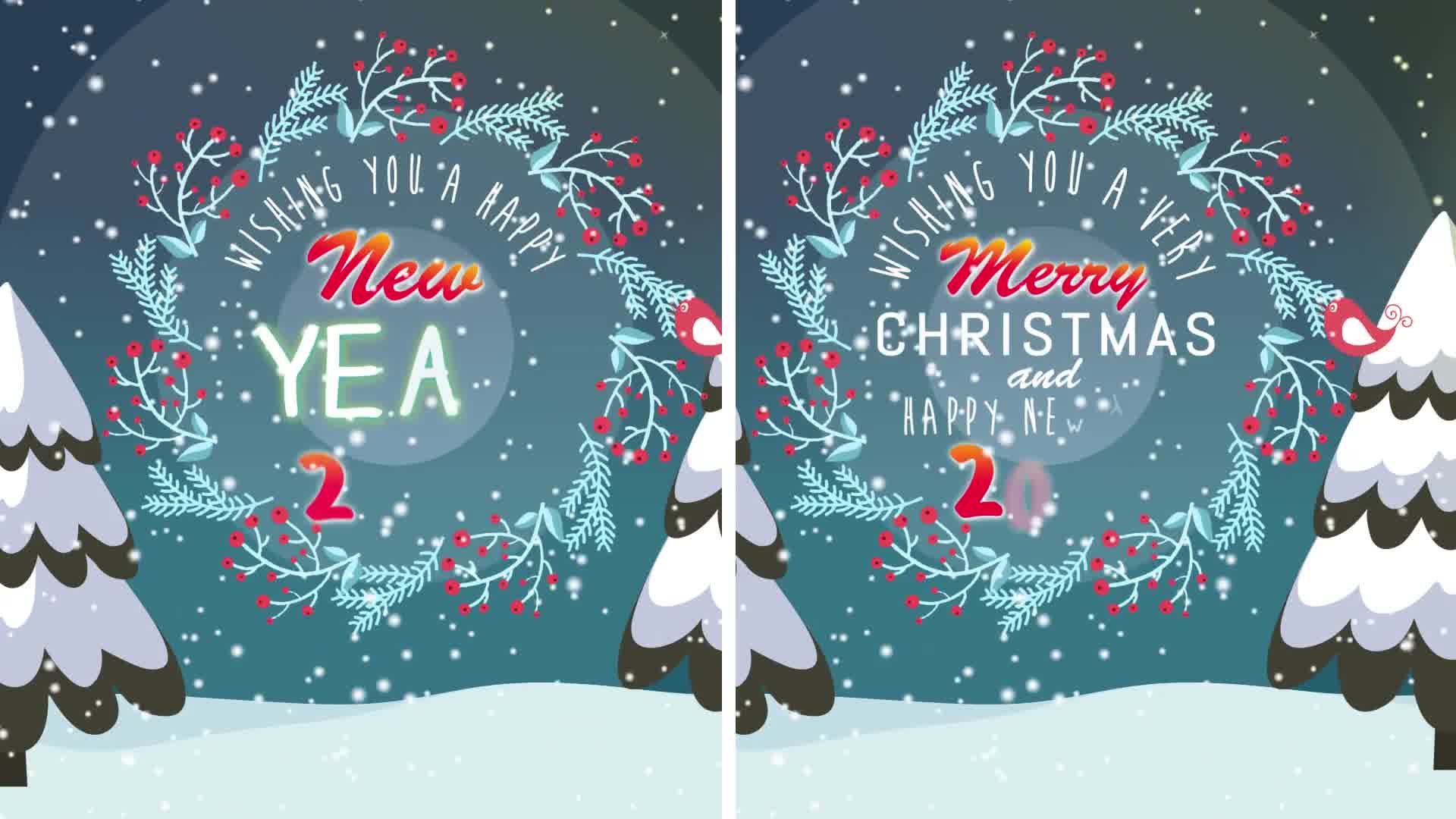 New Years and Christmas Greetings Videohive 20982681 After Effects Image 10