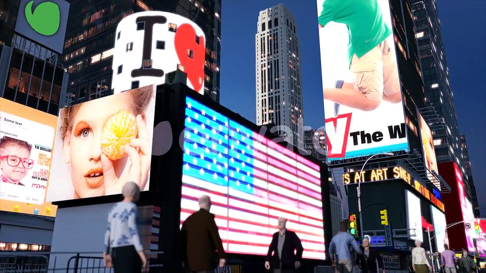 New York Time Square 2 Videohive 45508522 After Effects Image 10