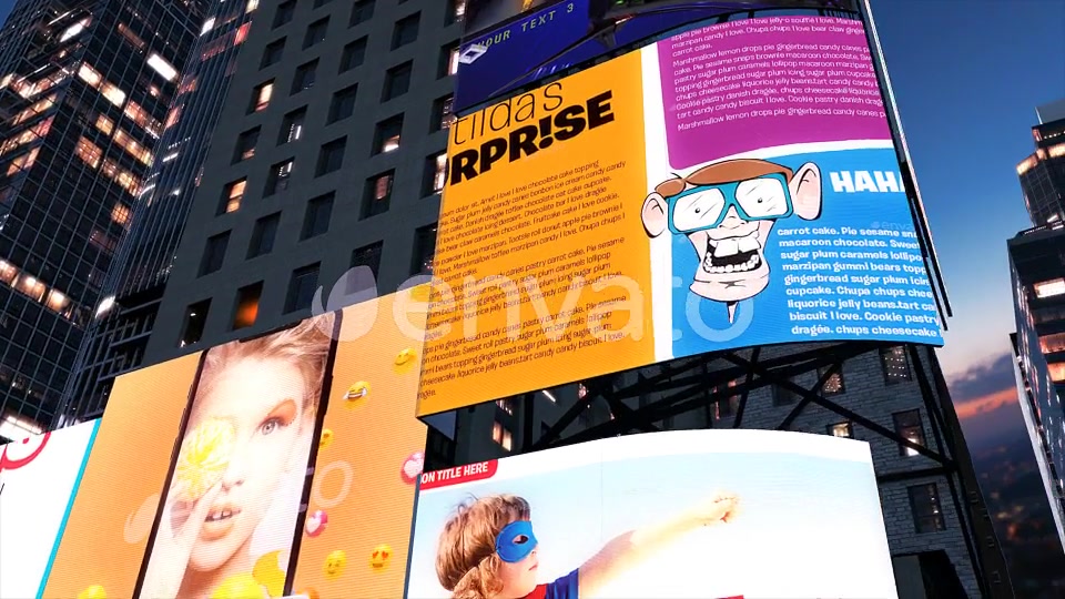 New York Time Square 2 Videohive 45508522 After Effects Image 9