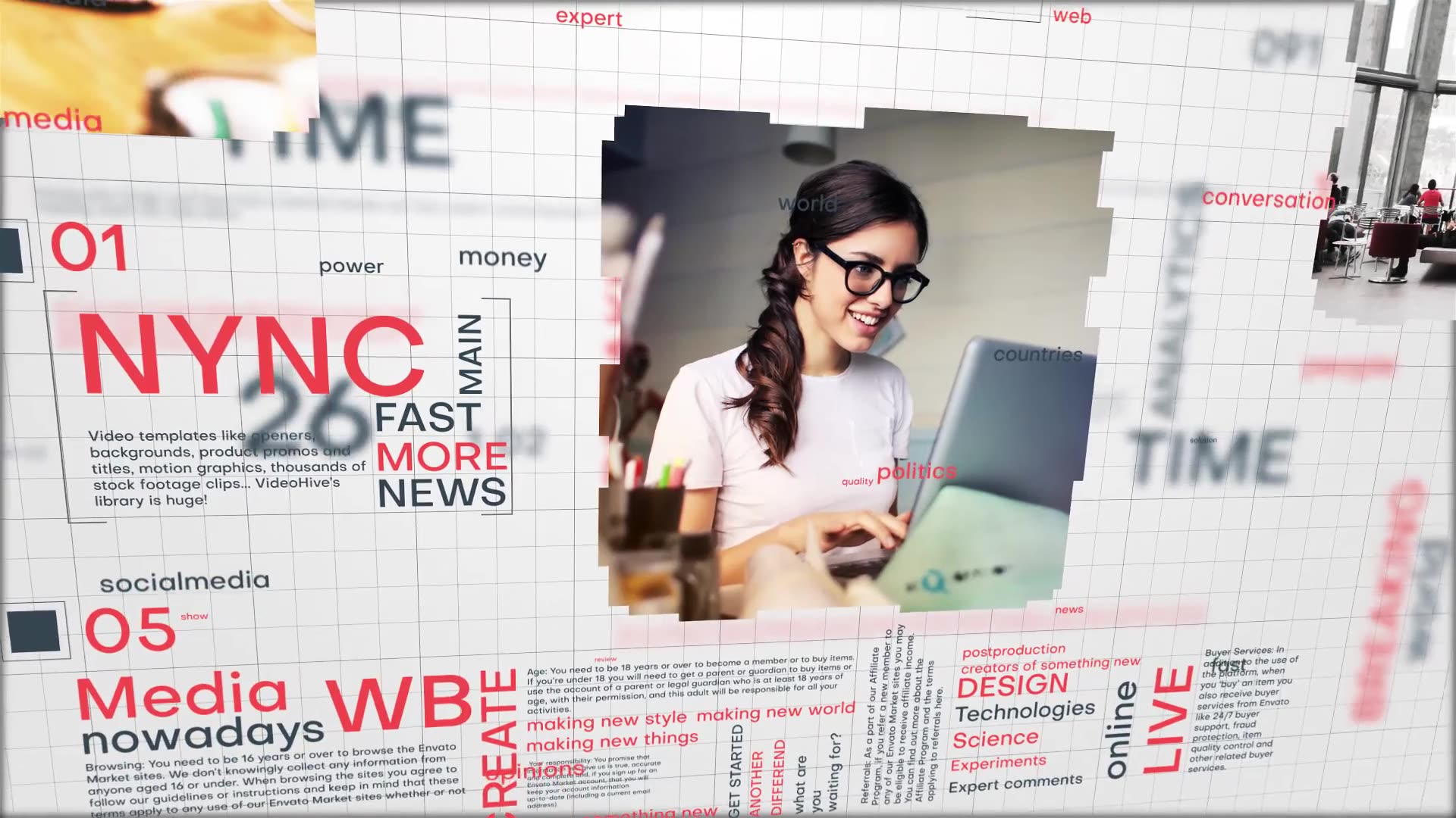 News 24 Hours Videohive 23535318 After Effects Image 3