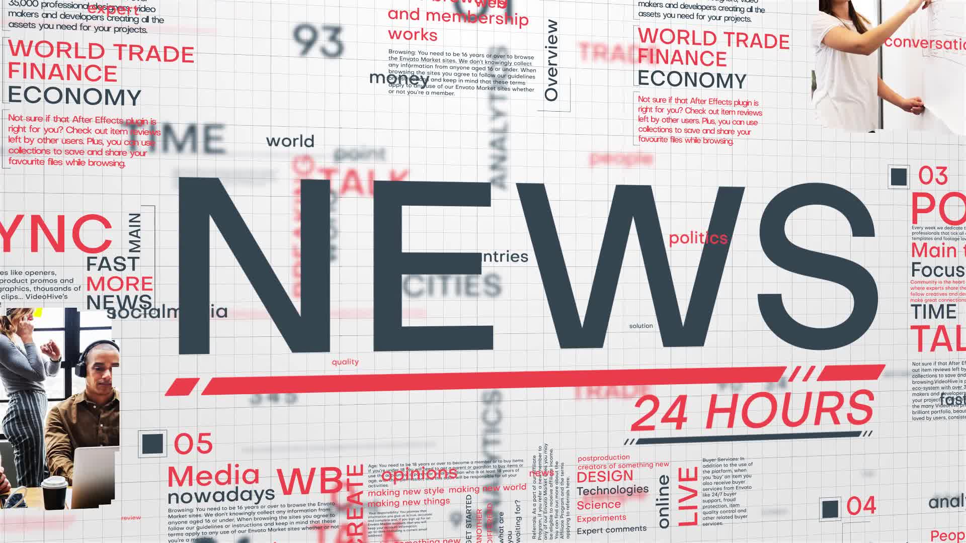 News 24 Hours Videohive 23535318 After Effects Image 9