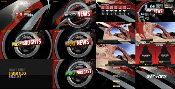 News Broadcast Design - Download Videohive 3240015