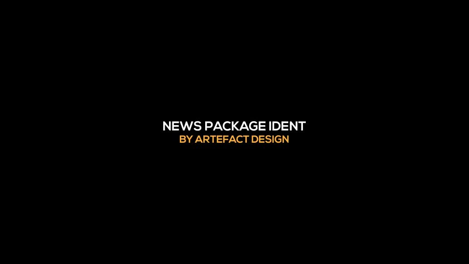 News Broadcast Ident Videohive 14834760 After Effects Image 1