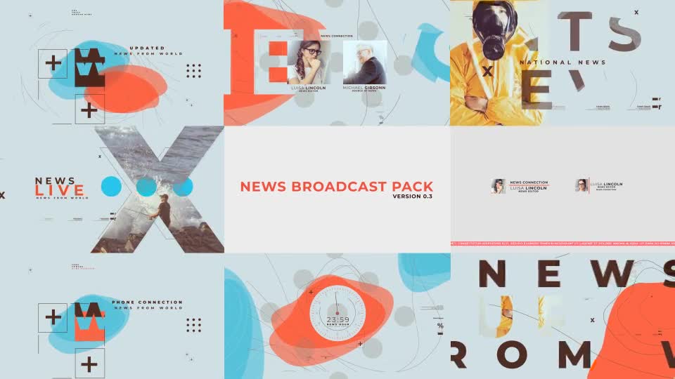 News Broadcast Pack V3 Videohive 25379837 After Effects Image 1