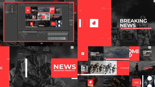 News Broadcast Pack V4 - 26397772 Videohive Download
