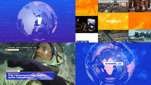 News Channel Rebrand Pack - 32823126 Videohive Download