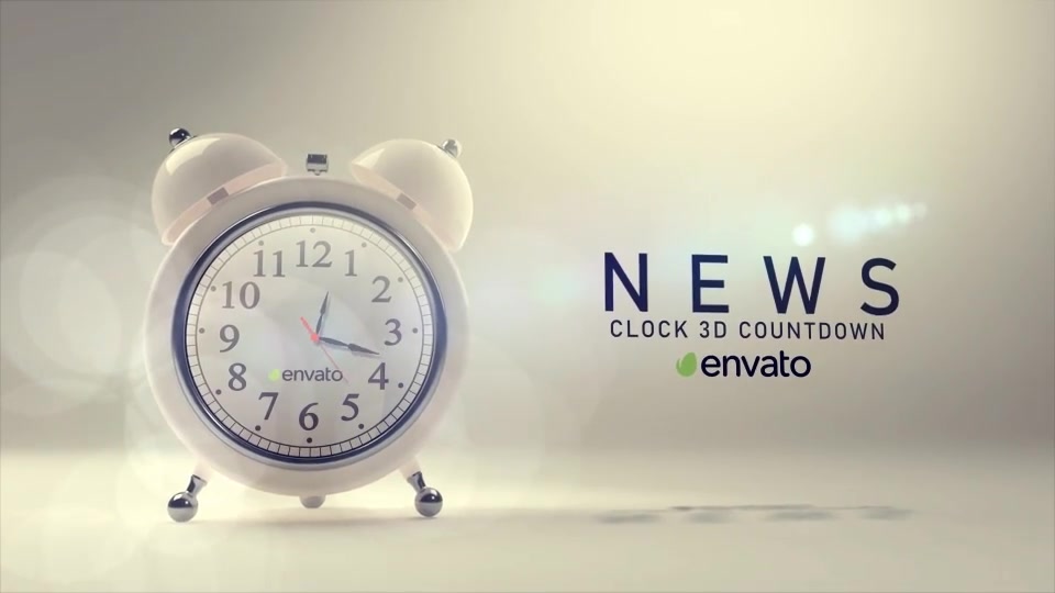 News Clock Logo Videohive 36404285 After Effects Image 6