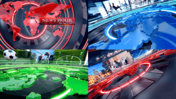 News Hour / News Intro 24392657 Videohive Quick Download After Effects