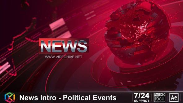 News Intro Political Events - Videohive 24253893 Download