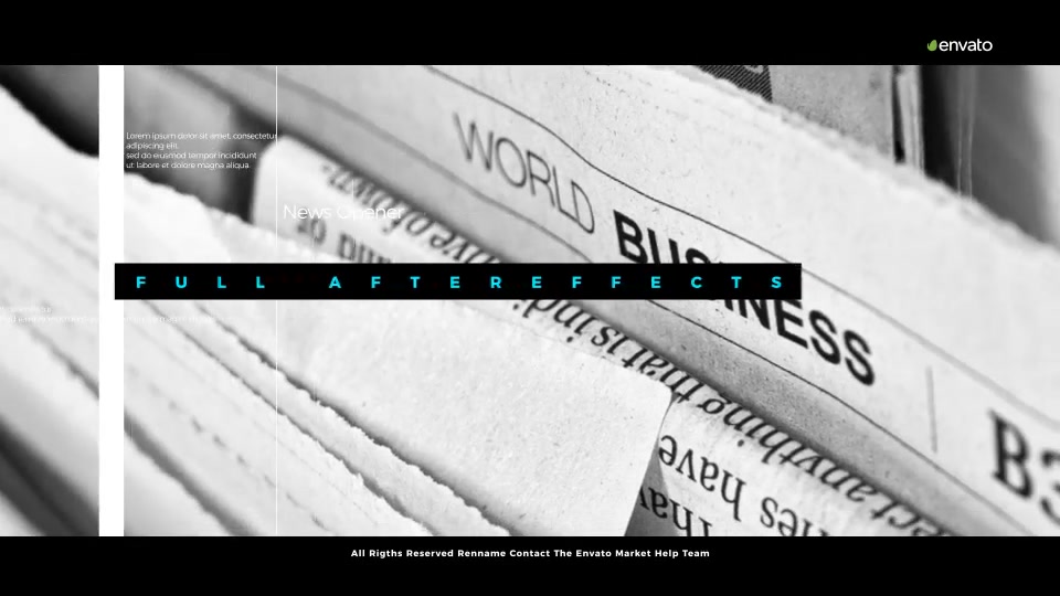 News Intro Videohive 22529555 After Effects Image 6