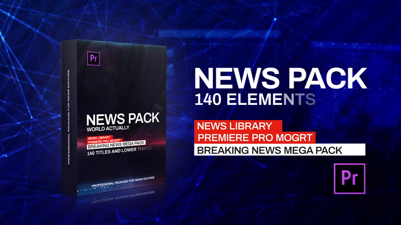 News Library 2020 Broadcast Pack Mogrt Videohive 23384093 Premiere Pro Image 13