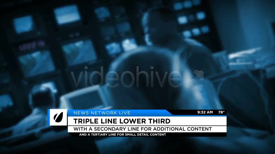 News Network Lower Thirds - Download Videohive 5171471