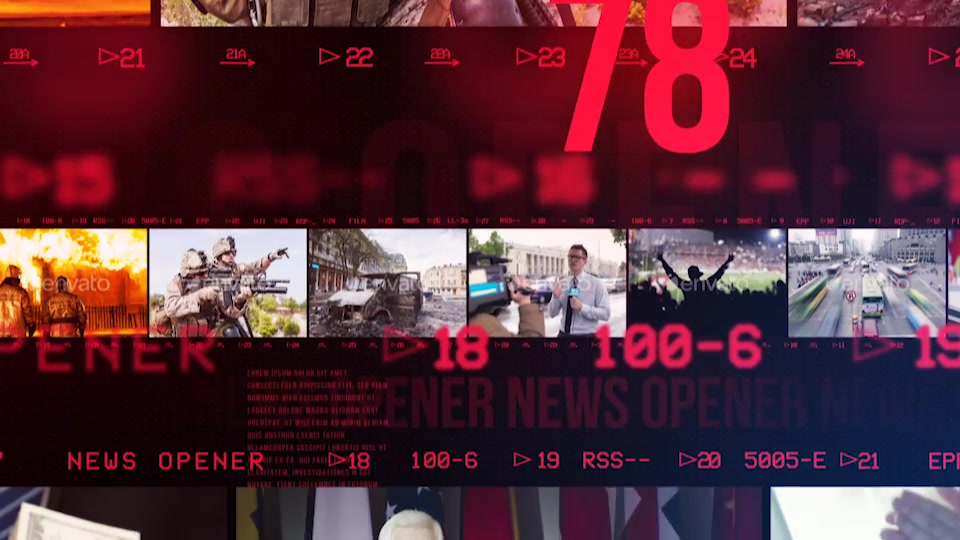 News Opener Videohive 22303204 After Effects Image 9