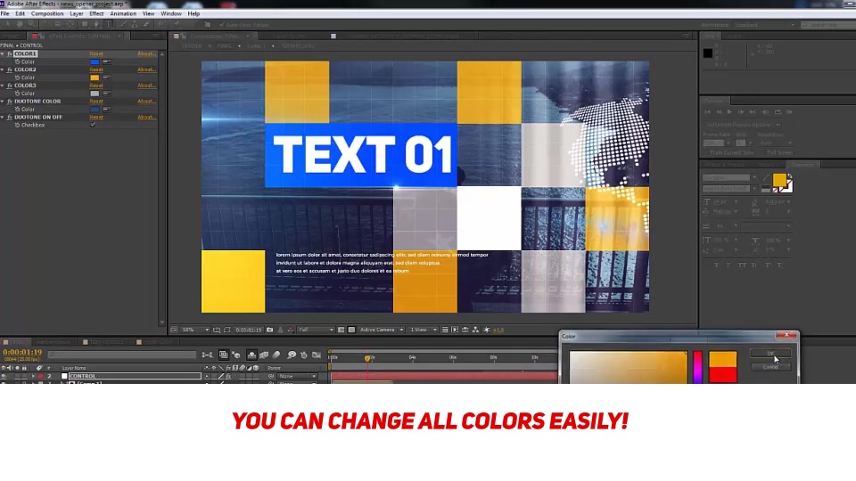 News Opener Videohive 23375397 After Effects Image 12