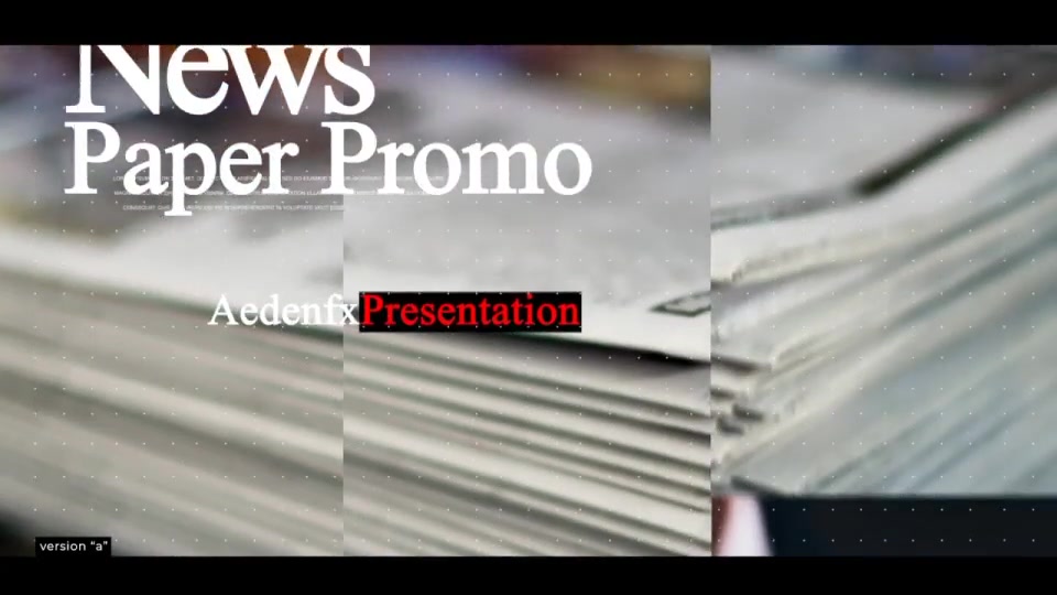 News Paper Promo Videohive 24809943 After Effects Image 9