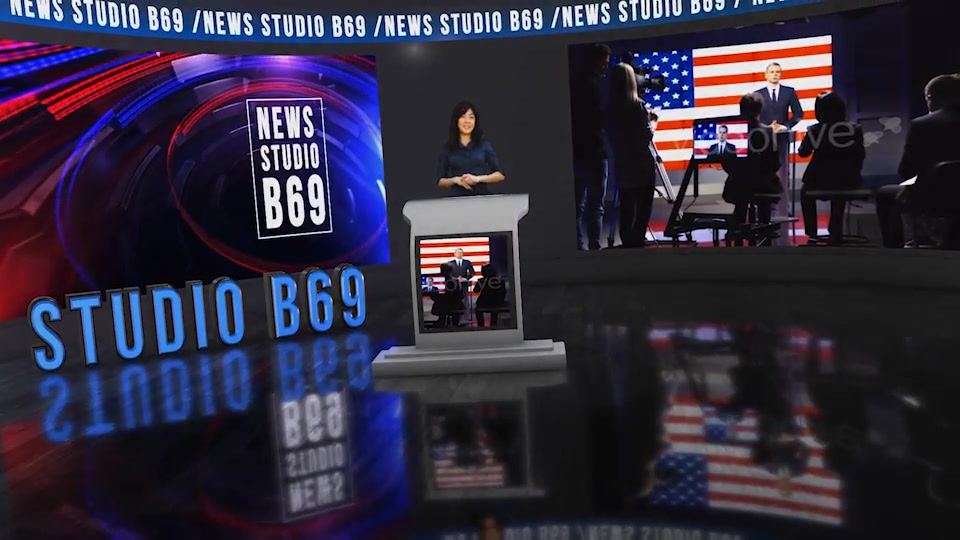 News Studio B69 Videohive 28031091 After Effects Image 12