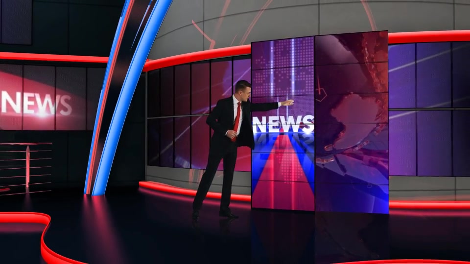 News Virtual Studio Set Videohive 20462310 After Effects Image 9