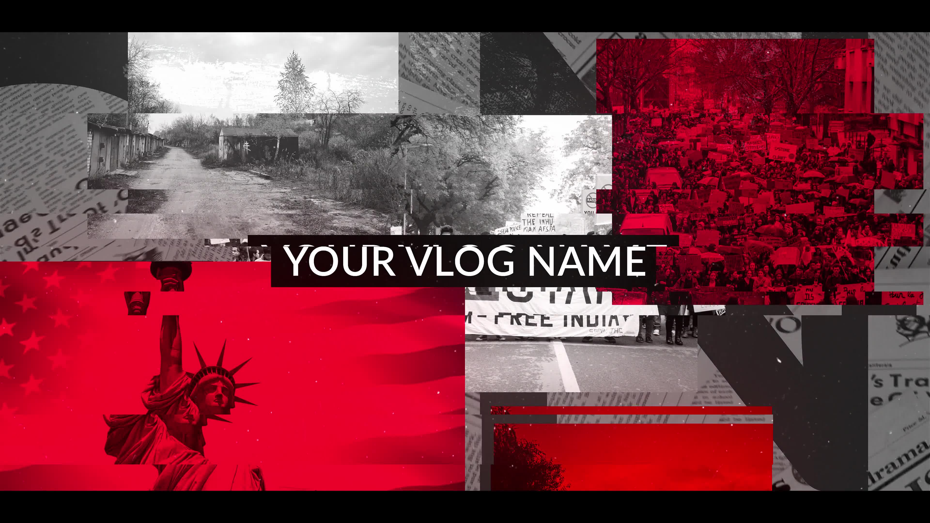 News Vlog Intro Videohive 32605734 After Effects Image 5