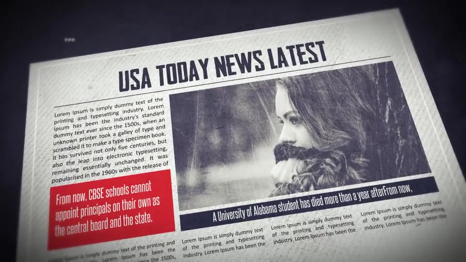 Newspaper Videohive 19587686 After Effects Image 10