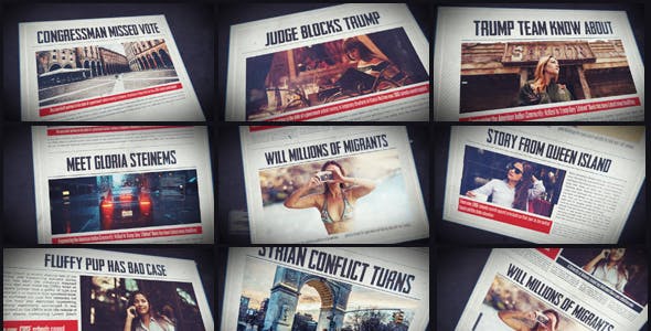 Newspaper - 19587686 Videohive Download