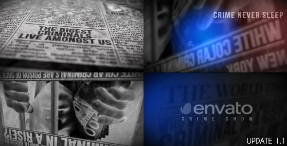 Newspaper, Crime Show - Download Videohive 6528081