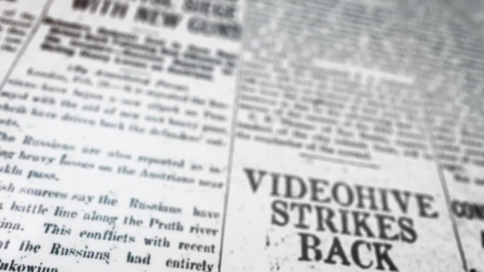 Newspaper Videohive 7958769 After Effects Image 2