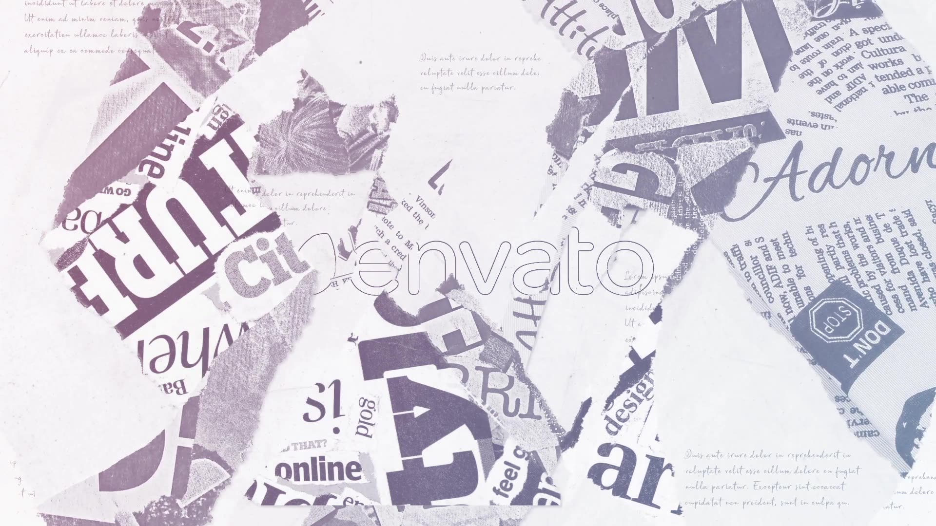 Newspaper Grunge Logo Videohive 33229789 After Effects Image 5