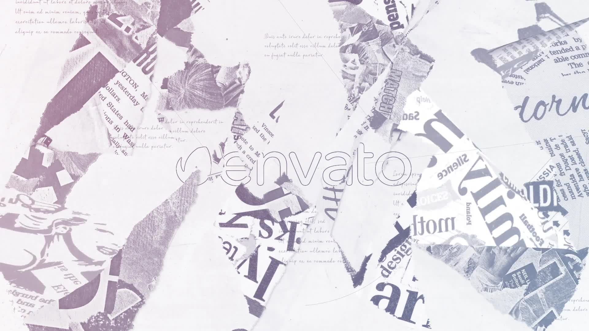 Newspaper Grunge Logo Videohive 33229789 After Effects Image 6