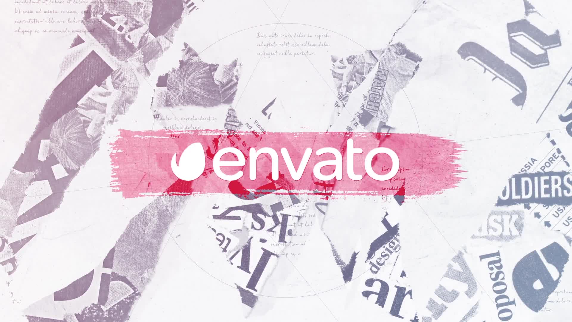 Newspaper Grunge Logo Videohive 33229789 After Effects Image 7