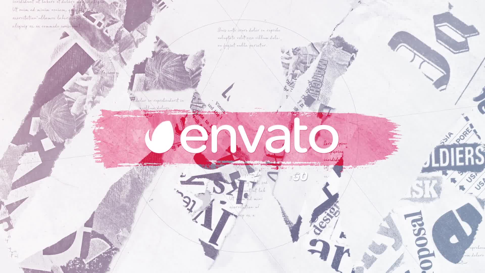Newspaper Grunge Logo Videohive 33229789 After Effects Image 8
