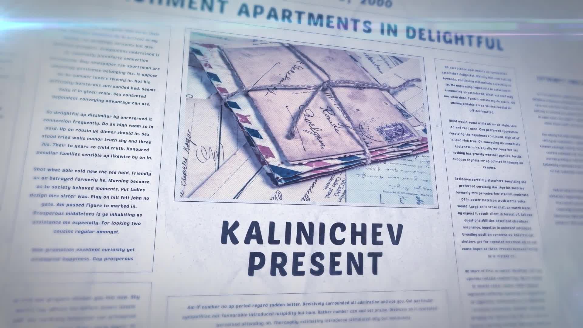 Newspaper History Slideshow Videohive 28766209 After Effects Image 1