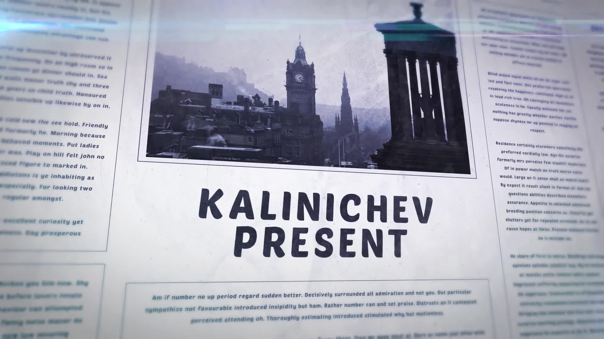 Newspaper History Slideshow Premiere Pro Videohive 29058470 Premiere Pro Image 1