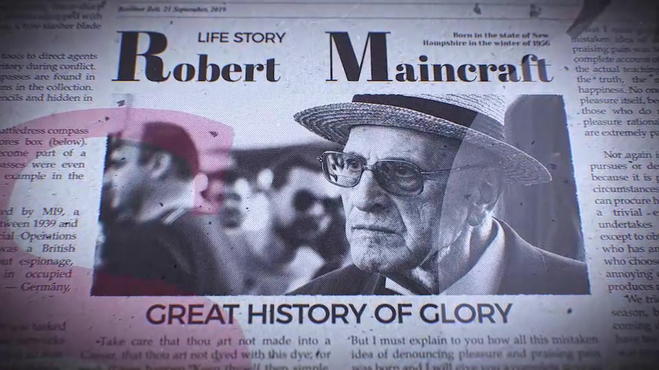 Newspaper History Videohive 23664096 After Effects Image 4