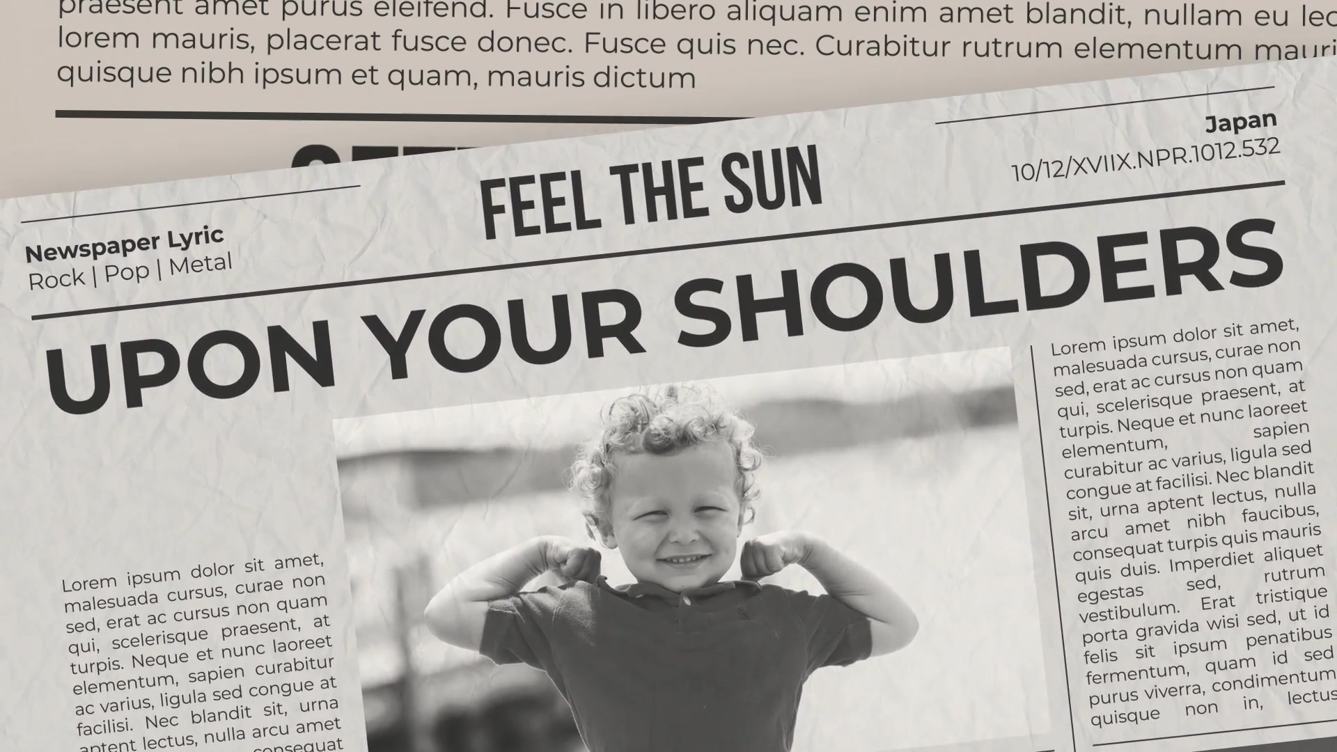 Newspaper Lyric Videohive 24544042 After Effects Image 7