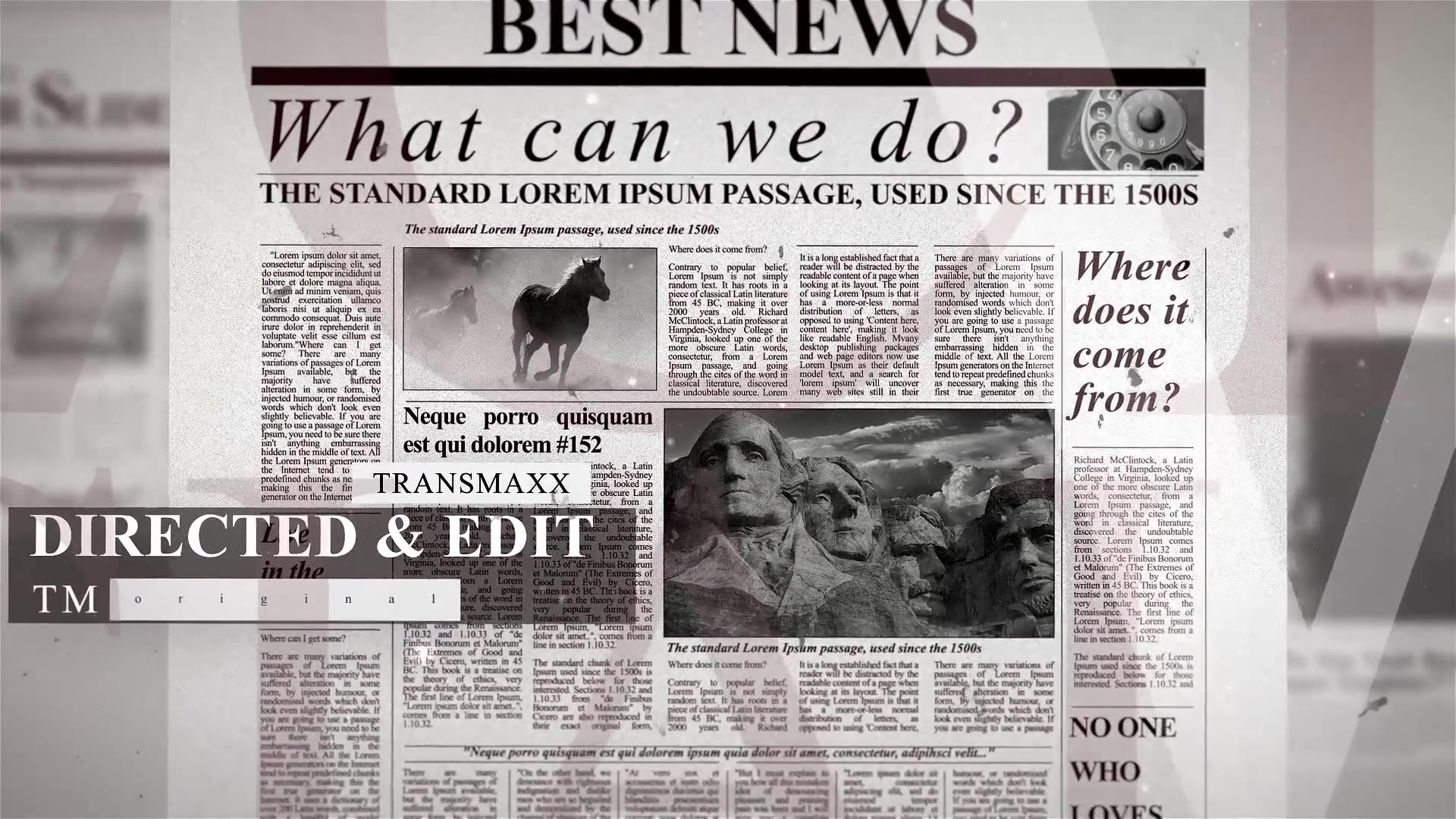 Newspaper Narrative Slideshow Videohive 23753814 After Effects Image 4