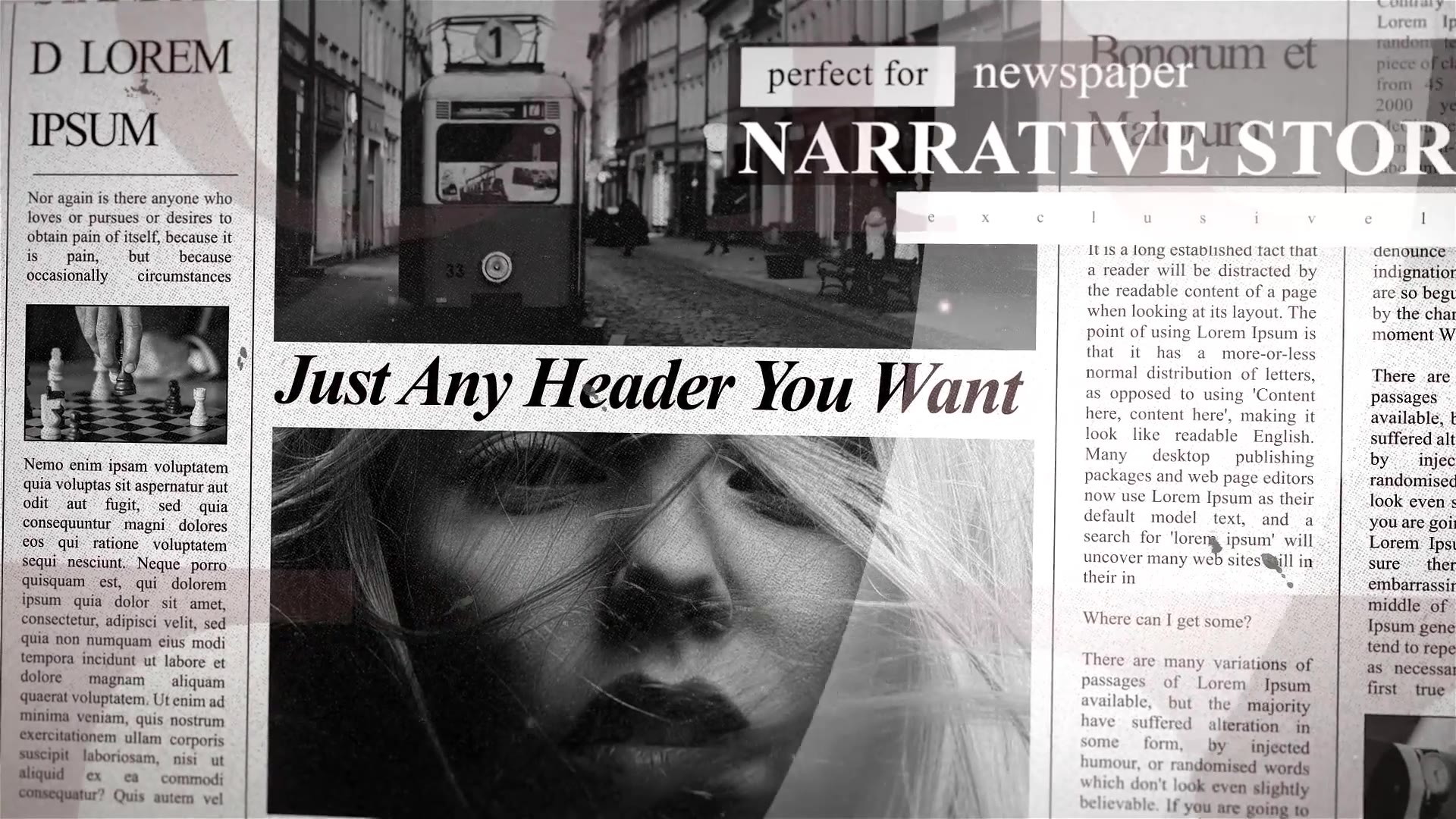 Newspaper Narrative Slideshow Videohive 23753814 After Effects Image 5