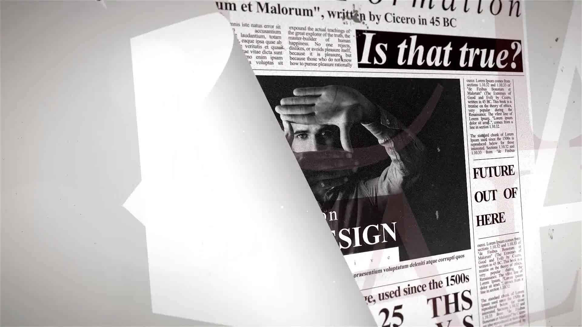 Newspaper Narrative Slideshow Videohive 23753814 After Effects Image 8