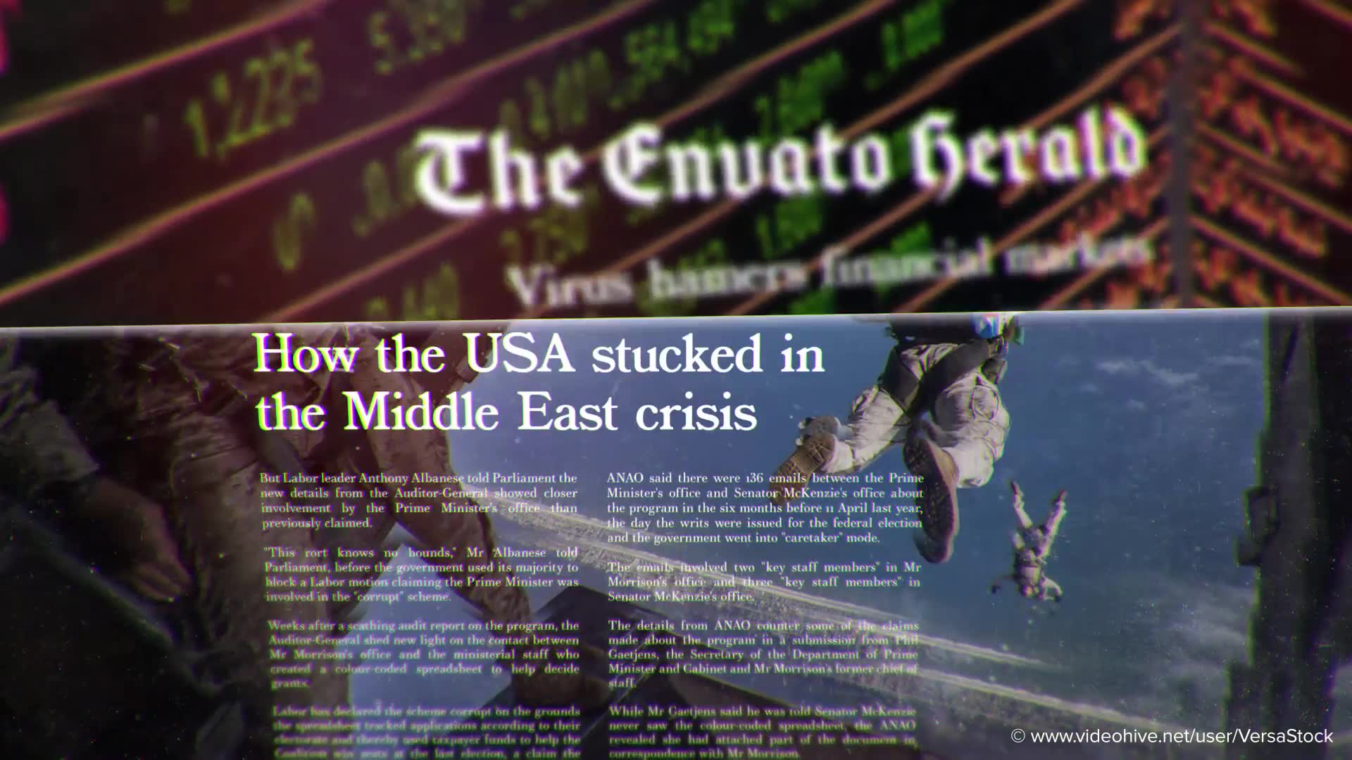 Newspaper Parallax Slideshow Promo Videohive 25869588 After Effects Image 2