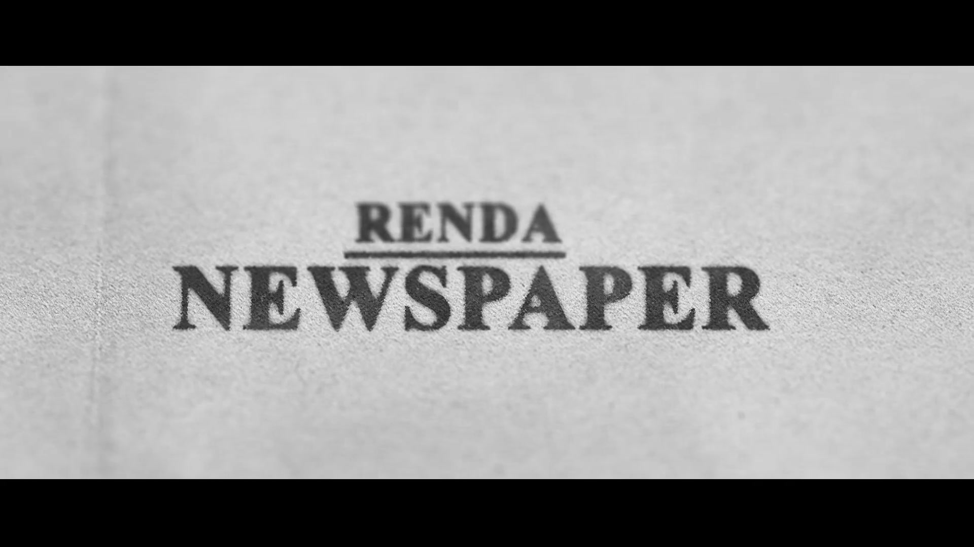Newspaper Photorealistic Videohive 40657875 After Effects Image 11