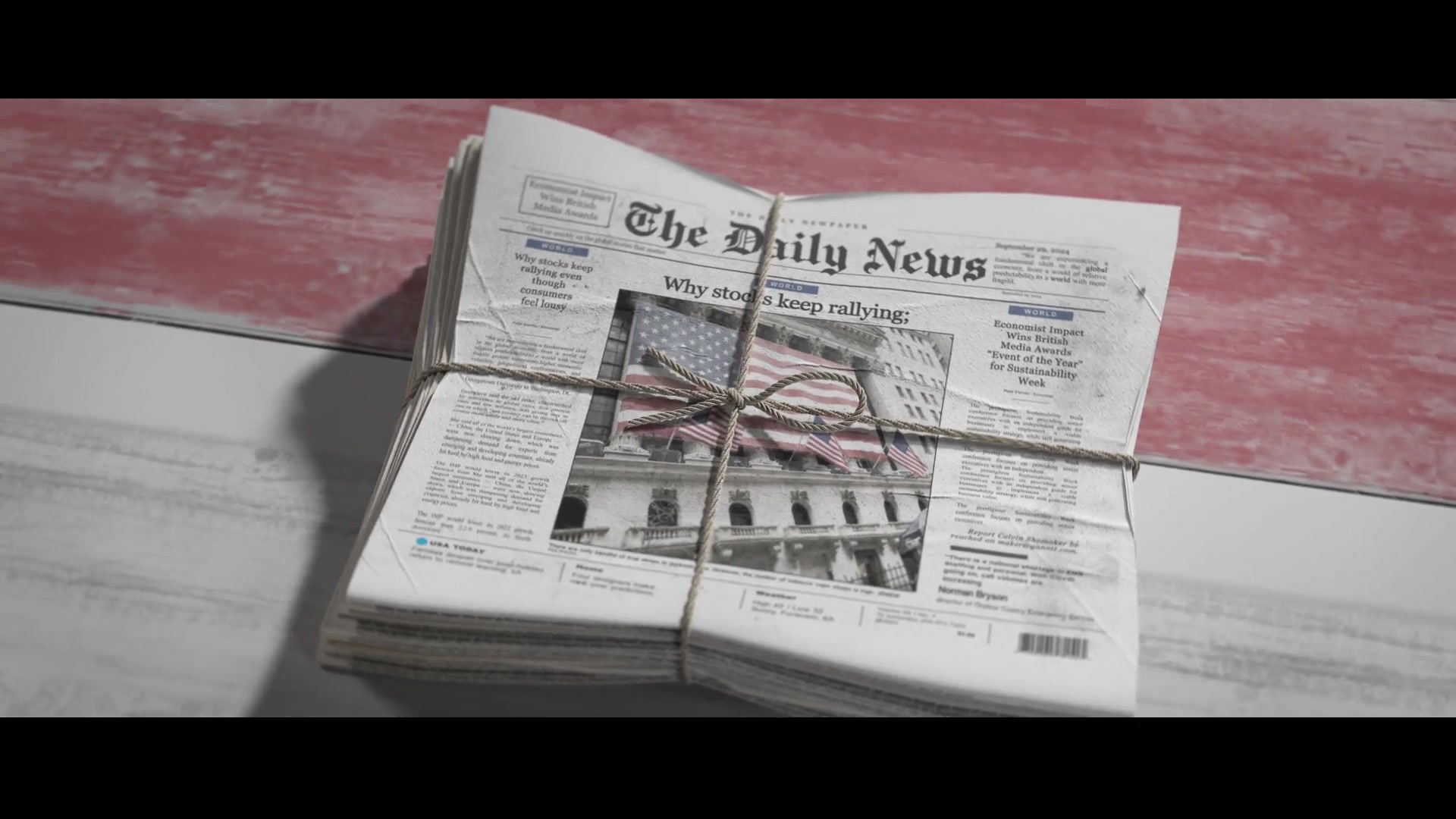 Newspaper Photorealistic Videohive 40657875 After Effects Image 6