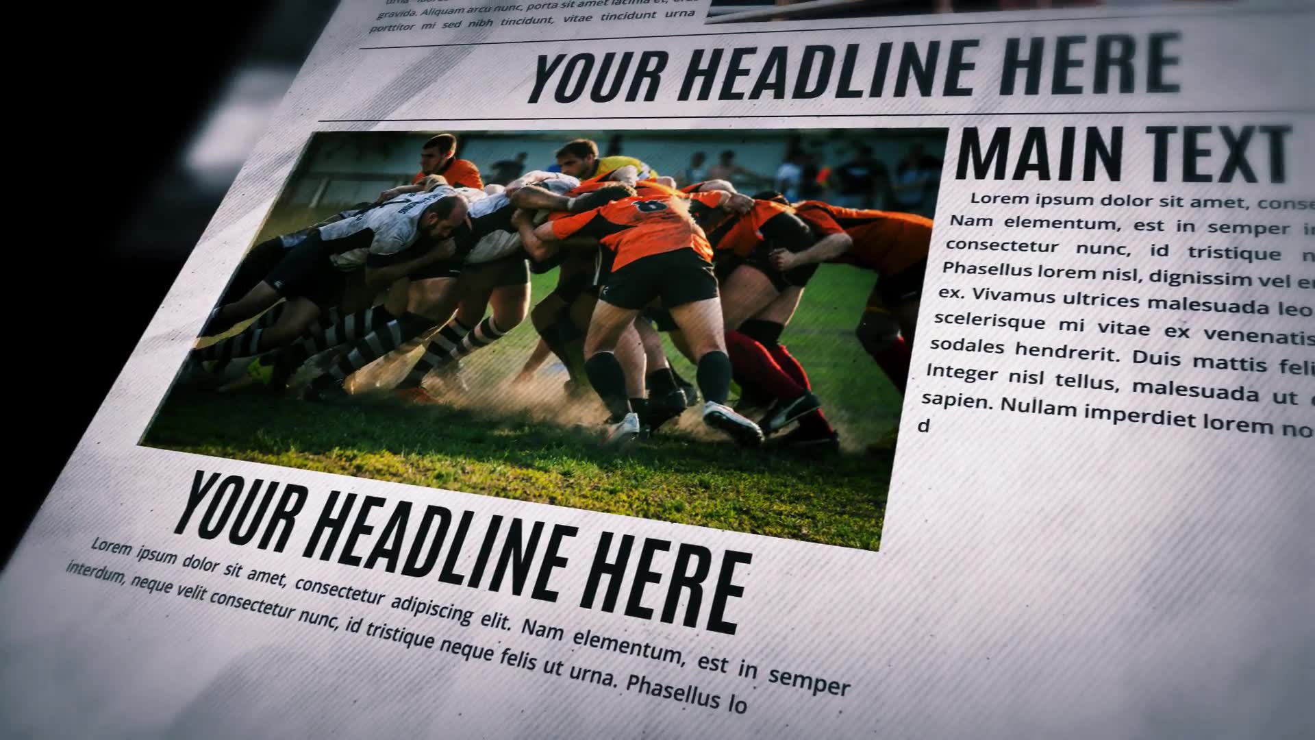 Newspaper Promo - Download Videohive 19819609