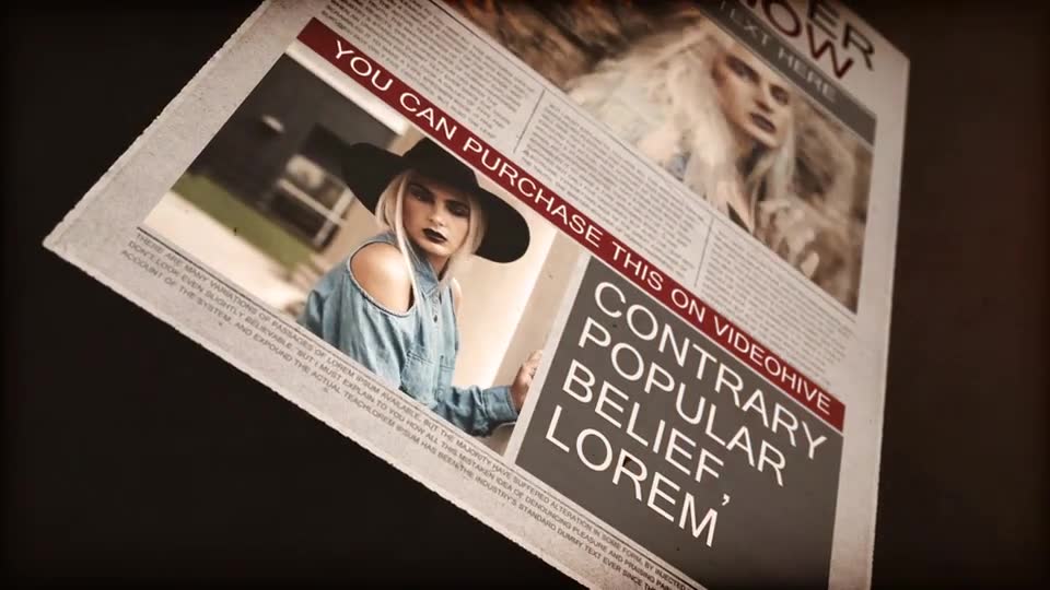 Newspaper Slideshow - Download Videohive 10649794