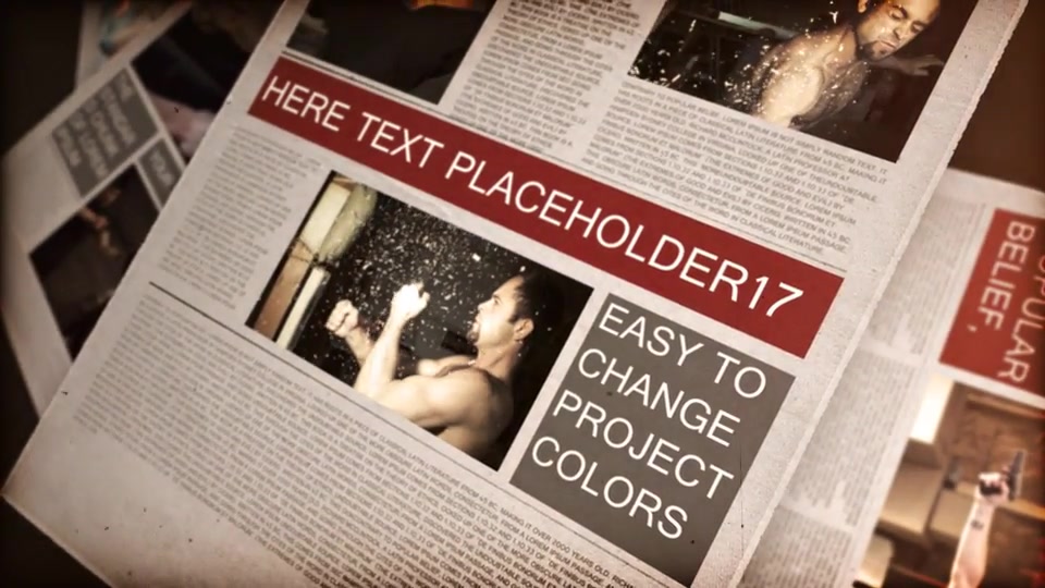 Newspaper Slideshow - Download Videohive 10649794