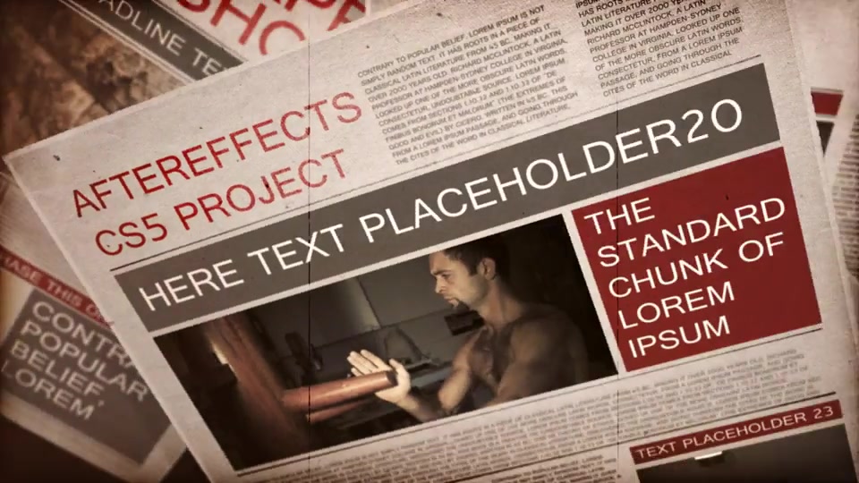 Newspaper Slideshow - Download Videohive 10649794