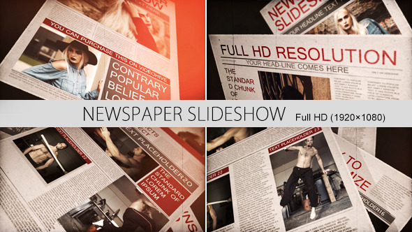 Newspaper Slideshow - Download Videohive 10649794