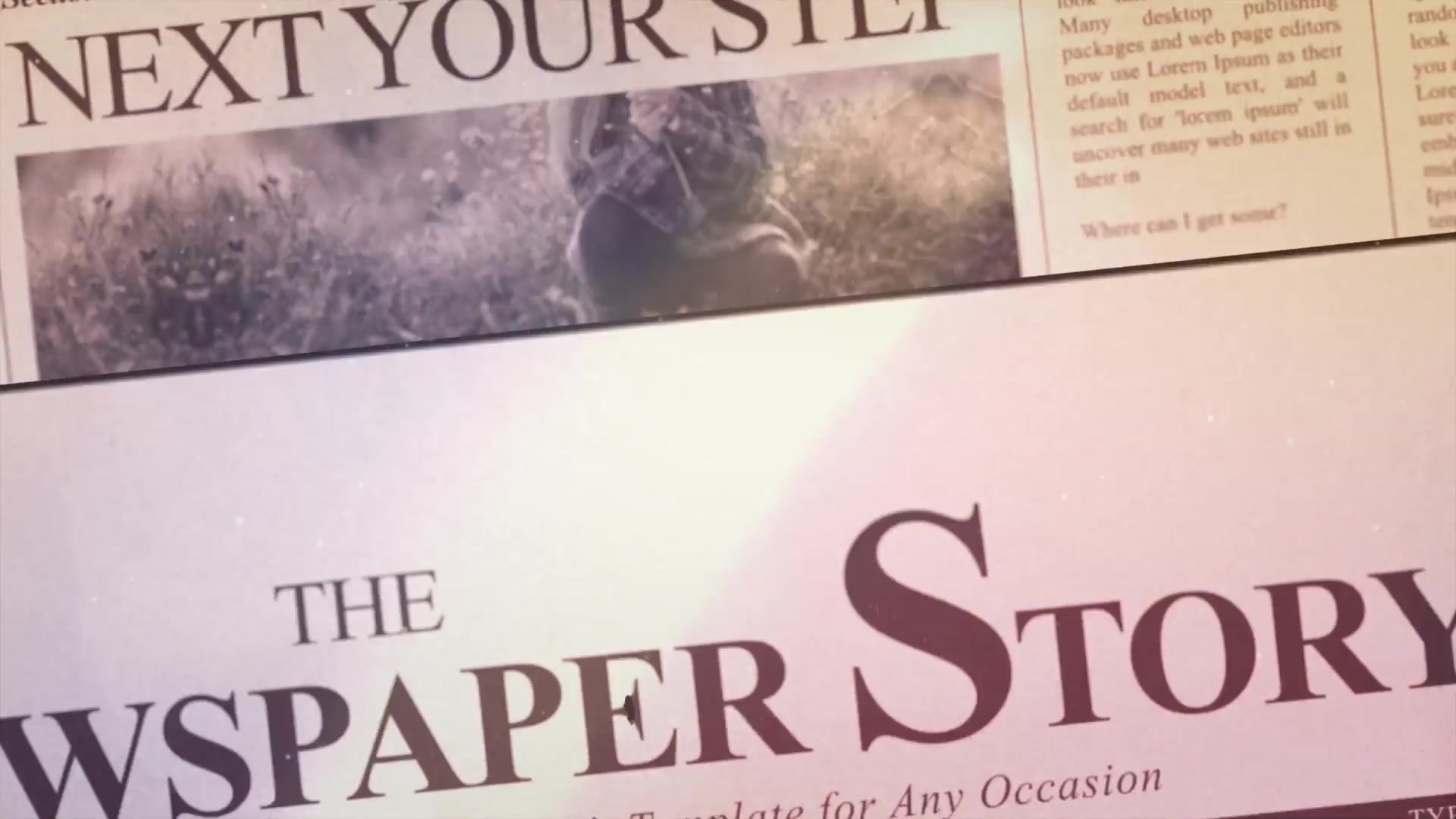 Newspaper Story Slideshow Videohive 26619513 Premiere Pro Image 9